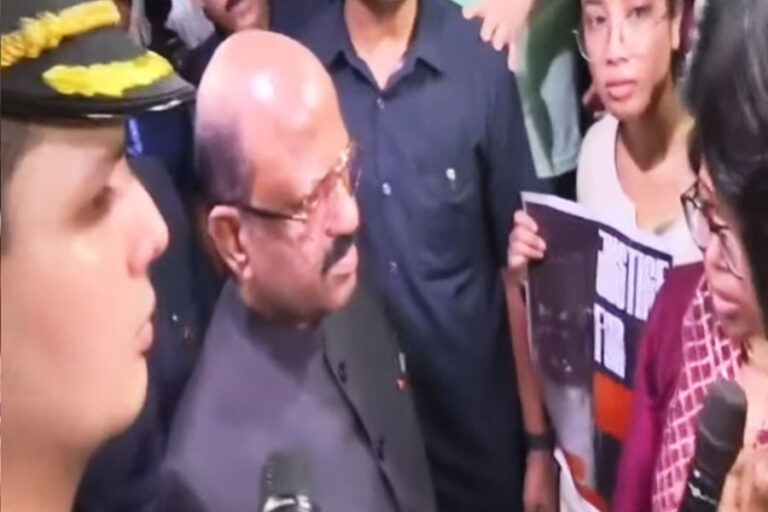 Bengal rape murder: Governor visits doctors, police releases photos of rioters