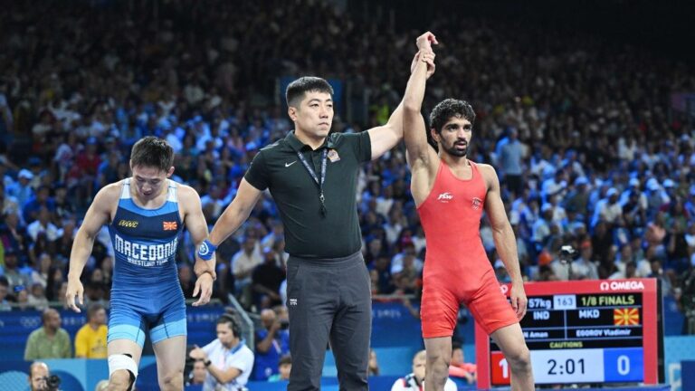 Aman Sahrawat: A long struggle to win a medal at the Paris Olympics
