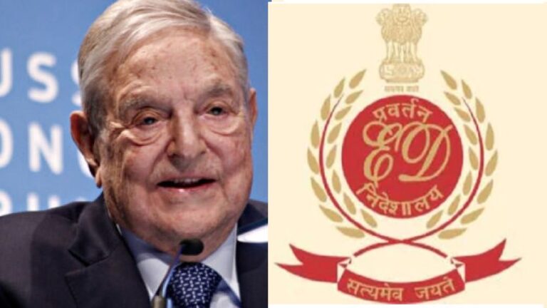 Why did ED raid an organization linked to George Soros in Bengaluru?