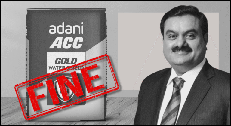 ACC Adani Fined for Misreporting Income – ₹23 Cr Penalty